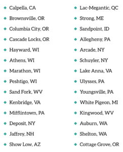 pellets distribution locations