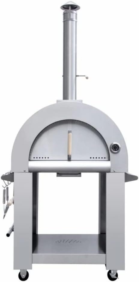 THOR Kitchen Stainless Steel Wood Burning Outdoor Pizza Oven